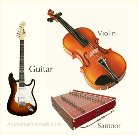 guitar-violin-santoor-musical-instruments-bangalore