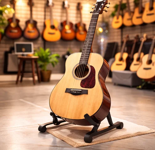 Guitar in store